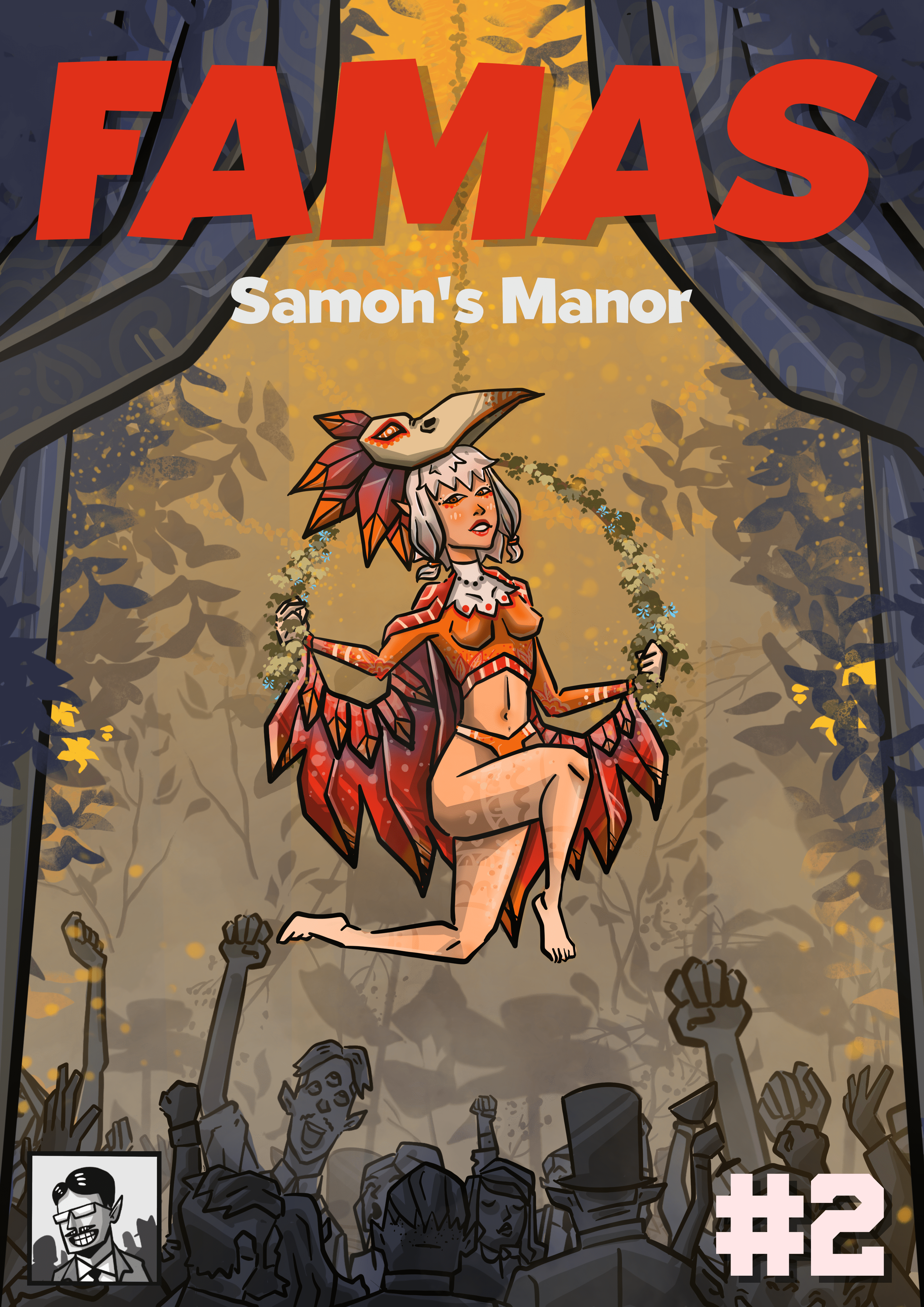 Comic cover for https://storage.hodlerlab.com/comics/famas/Famas-2-Samons-Manor.pdf