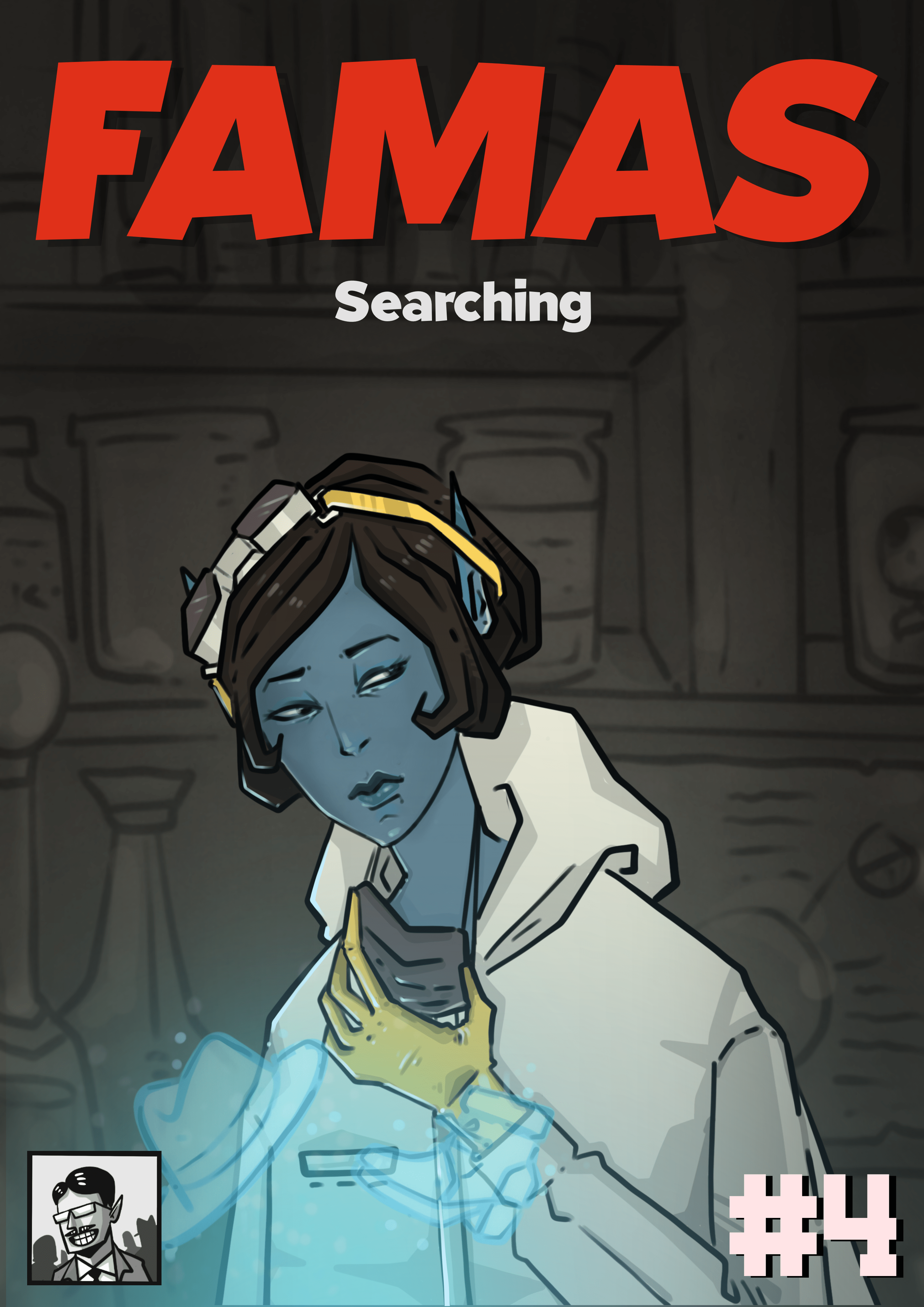 Comic cover for https://storage.hodlerlab.com/comics/famas/Famas-4-Searching.pdf