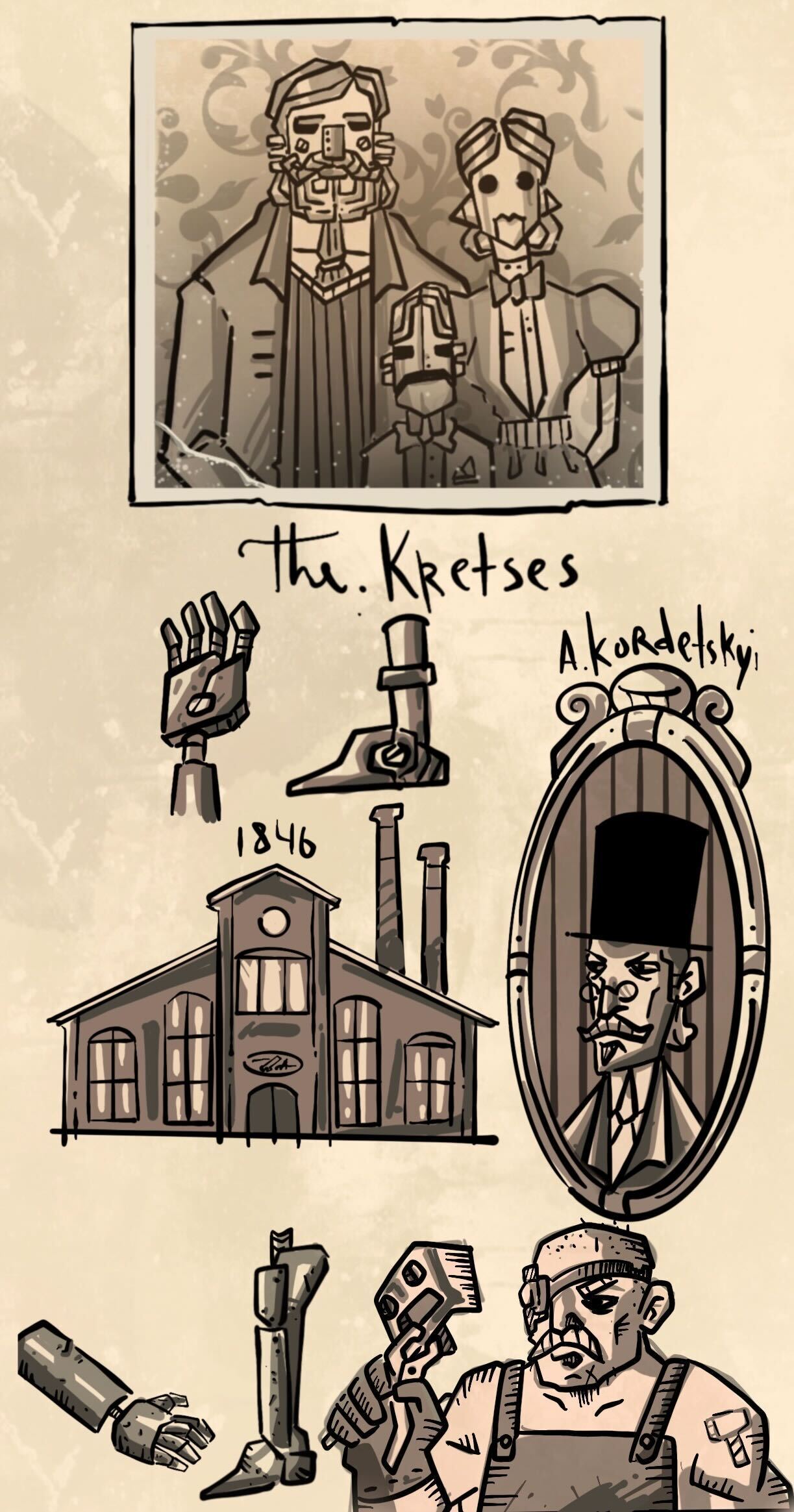 The Krets factory in Famas